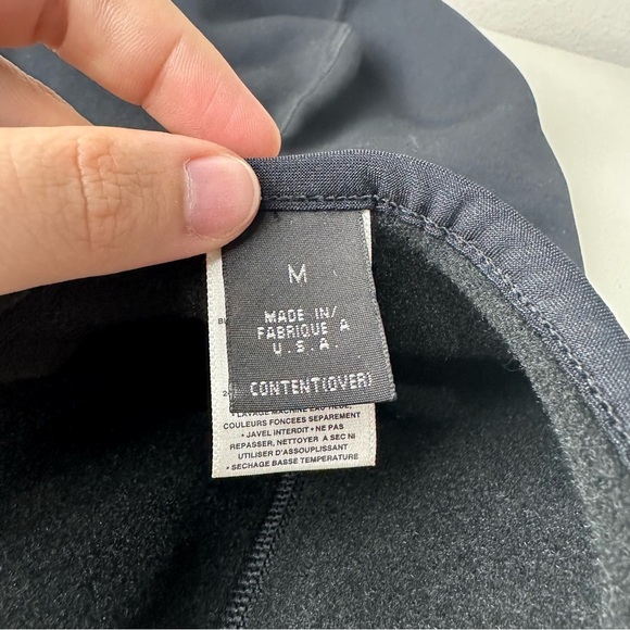 Patagonia Vintage Black Fleece Face Mask Cover Size Medium - Picture 3 of 5